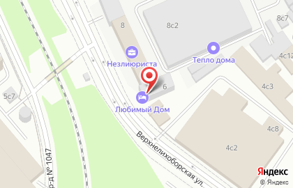 Общежитие "Уютный дом" Верхние Лихоборы на карте