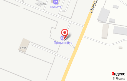 АЗС в Кургане на карте