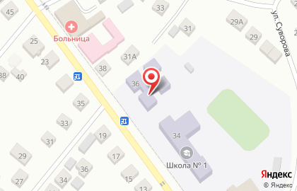 Детский сад №40 на проспекте Ленина на карте