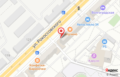 Магазин Креветка в Волгограде на карте