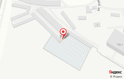 Автостоянка в Омске на карте