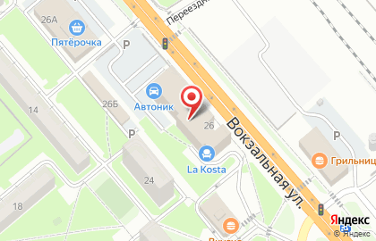ООО Гамбит на Вокзальной улице на карте