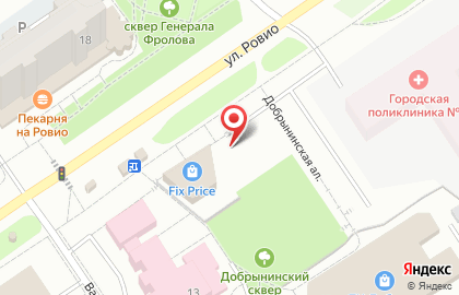 Магазин овощей и фруктов Sabina Frukt в Петрозаводске на карте