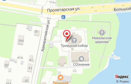 Свято-Троицкий собор в Санкт-Петербурге на карте