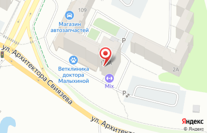 Строитель на улице Карпинского на карте