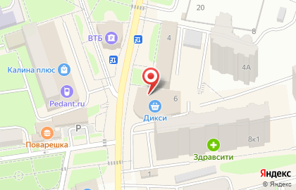 Служба доставки и логистики Сдэк на улице Дзержинского на карте