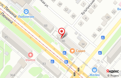 Кафе Садко в Орске на карте