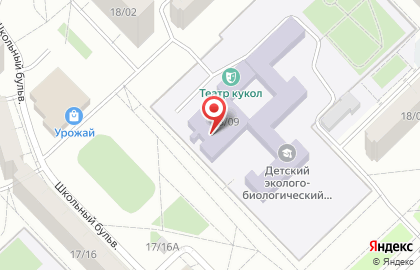 Межшкольный учебный комбинат №72 на карте