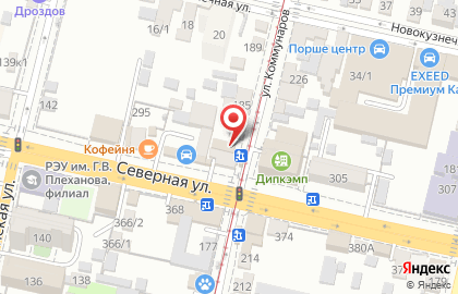 Магазин алкогольных напитков Красное & Белое в Центральном районе на карте