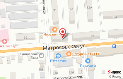 Магазин подарков и товаров для праздника Фламинго на карте