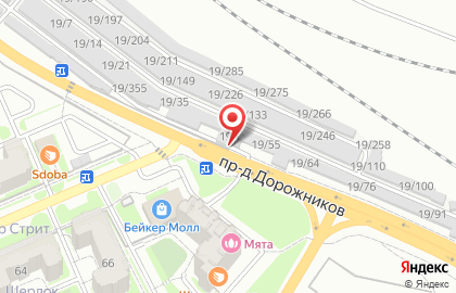 Магазин Автомастер в проезде Дорожников на карте