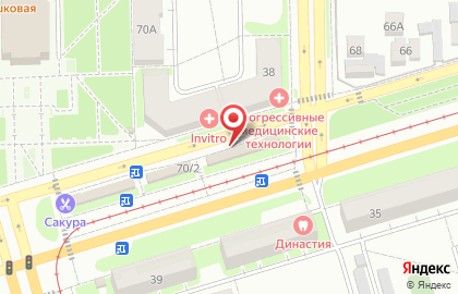 Магазин цветов на шоссе Металлургов, 70/3 на карте