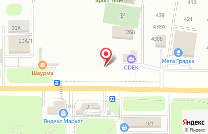 Футбольная школа Спартак Юниор на Славянской улице на карте