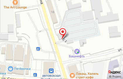 Автосалон Автодвор в Уфе на карте