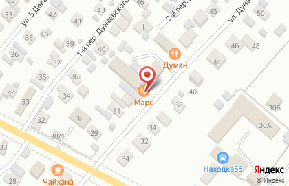 Банкетный зал Марс на карте