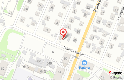 Строительная компания Высота на Тихвинской улице на карте