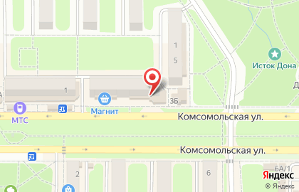 Фирменный магазин Ермолино на Комсомольской на карте