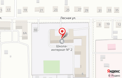 Санаторная школа-интернат №2 в Орджоникидзевском районе на карте