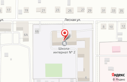 Санаторная школа-интернат №2 в Орджоникидзевском районе на карте