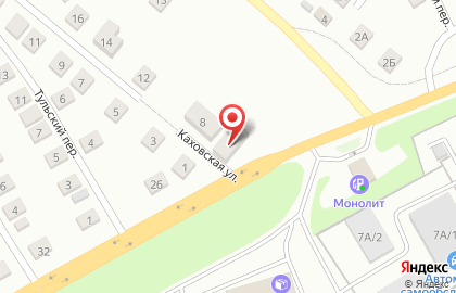 Автосервис в Оренбурге на карте