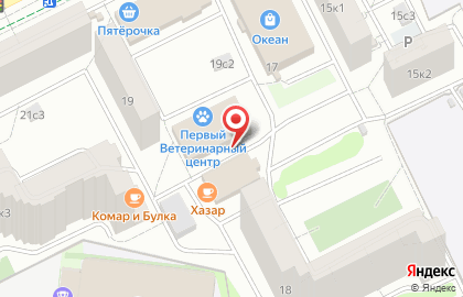 Магазин овощей и фруктов на Коломенской Набережной, 18 ст4 на карте