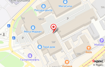 Мир ковров в Барнауле на карте