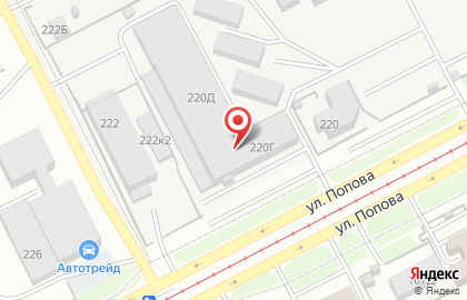 Производственно-торговая фирма Алтай-мебель в Индустриальном районе на карте