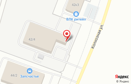 Компания Техстройконтракт на Колхозной улице на карте