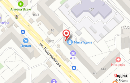 Зоомаркет Феликс в Советском районе на карте