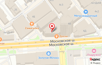 Банк ВТБ 24 на Московском шоссе на карте