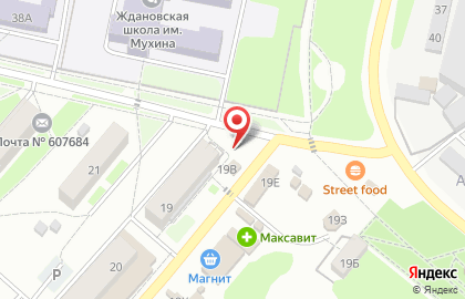 Продуктовый магазин Бриг в Нижнем Новгороде на карте