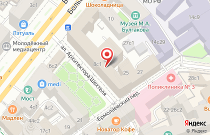 Центр Развития на Маяковской на карте