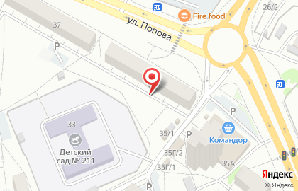 Чистые Луга в Октябрьском районе на карте