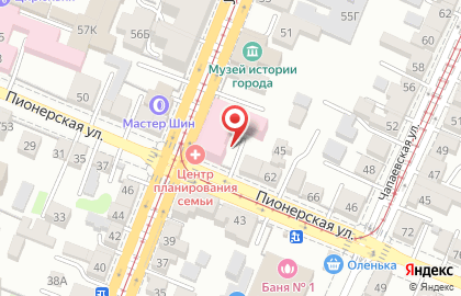 Аптека.ру на Пионерской улице на карте