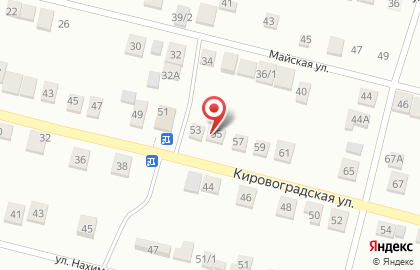 Продуктовый магазин Фасоль на Кировоградской улице на карте