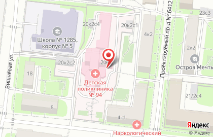 Дирекция по обеспечению деятельности государственных учреждений здравоохранения Северо-Западного административного округа на карте
