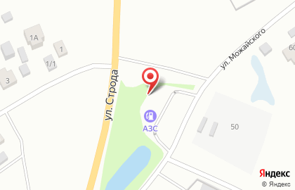 АГЗС на улице Можайского на карте