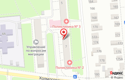 Поликлиника №2 Городская детская клиническая больница им. П.И. Пичугина на Запорожской улице на карте