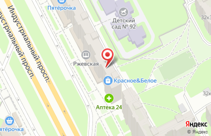 Автошкола Рулевой на Окуловской улице на карте