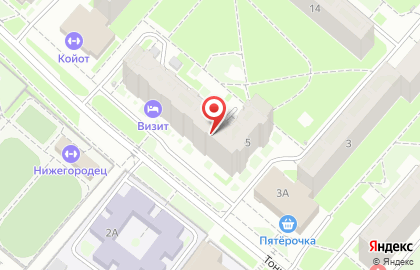 ООО Волга на Тонкинской улице на карте