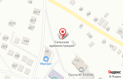 Участковый пункт полиции №9 МО МВД России Саратовский на карте