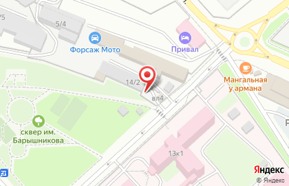 Ритуальный городской центр на карте