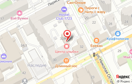 Федеральный сервис недвижимости IMLS на Екатерининской улице на карте