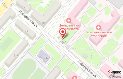 Магазин хлебокондитерских изделий Сдобнофф на Набережной улице на карте