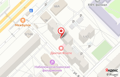 Производственно-сервисный центр Альфа Джет в Набережных Челнах на карте