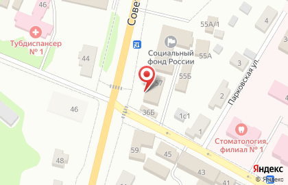 Магазин Красное & Белое в Туле на карте