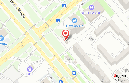 Киоск хлебобулочных изделий Ванта на улице Маршала Кошевого на карте