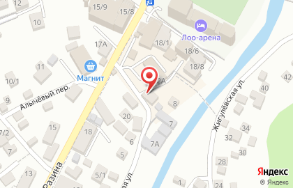 Торговая компания Арсенал в Лазаревском районе на карте