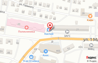 Продовольственный магазин Ассорти на улице 1 Мая на карте