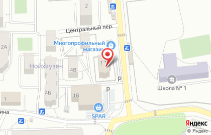Магазин цветов в Калининграде на карте